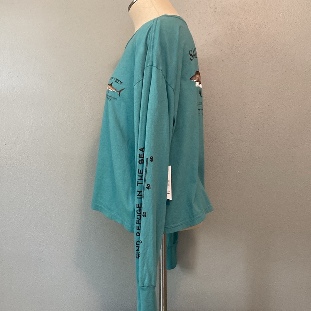 Salty Crew, l/s crop tee, NWT - Picture 3 of 11